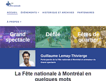 Tablet Screenshot of fetenationale-montreal.qc.ca